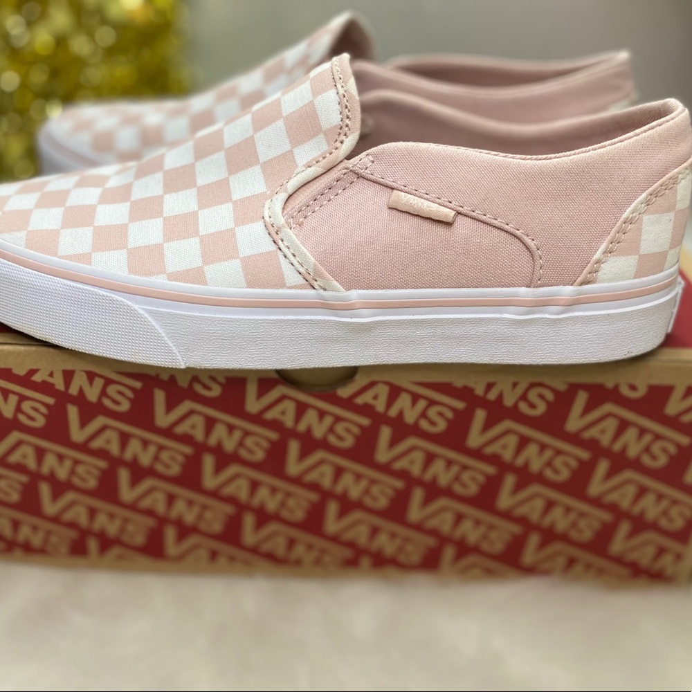 Asher (Checkerboard) Sepia Rose